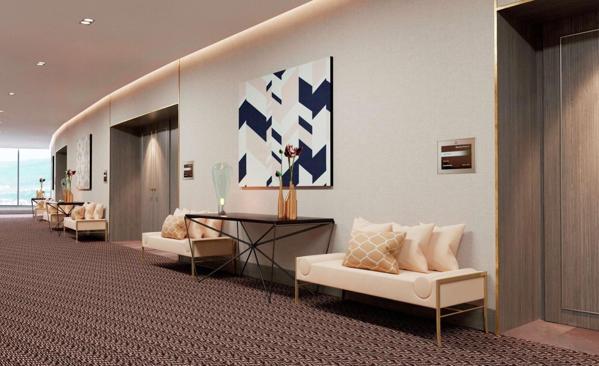 Hilton Tanger City Center Esterno foto A carpet in a hotel