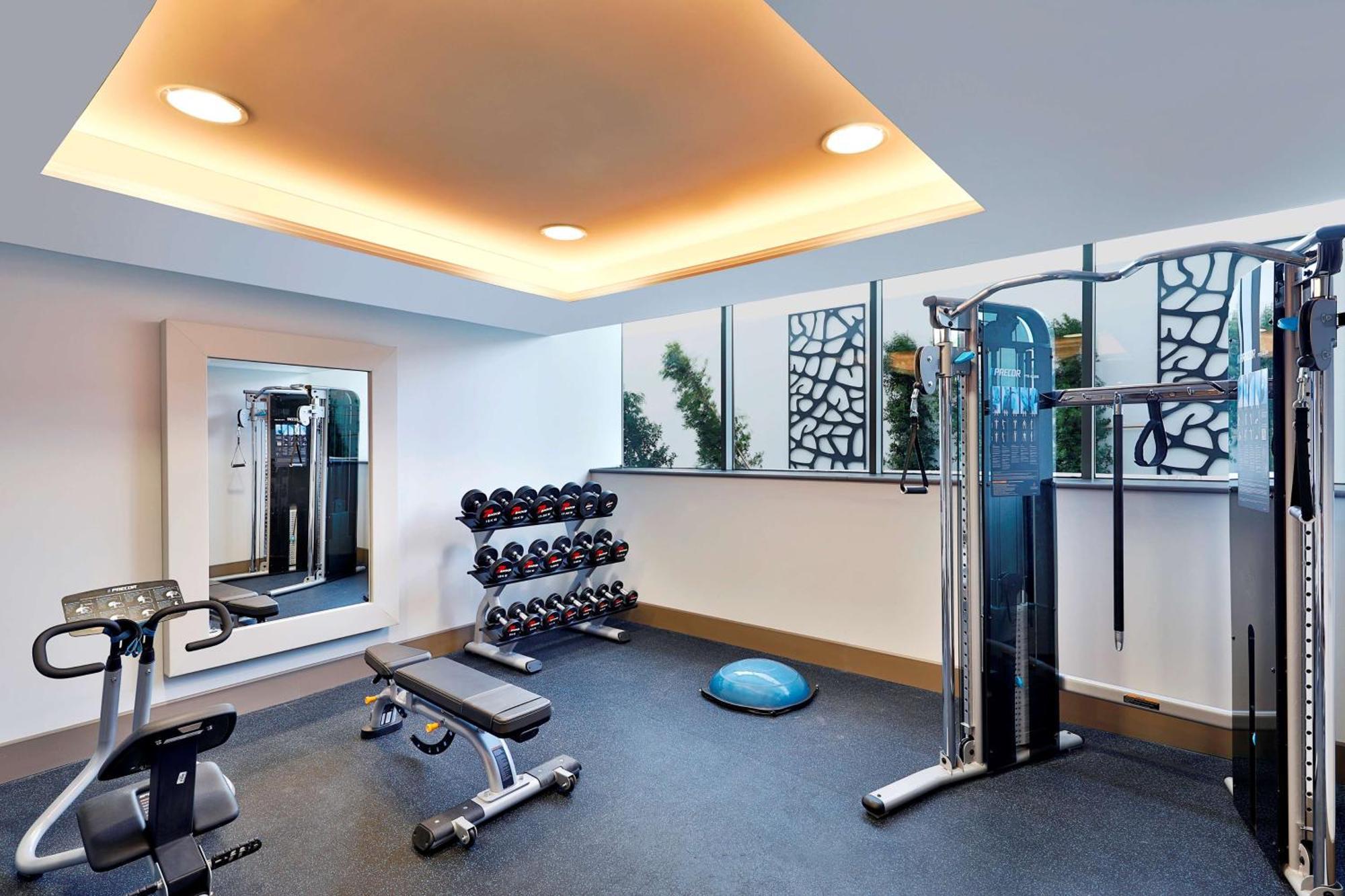 Hilton Tanger City Center Esterno foto The gym at the hotel