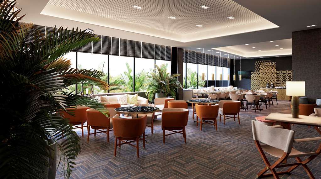 Hilton Tanger City Center Ristorante foto The interior of the restaurant